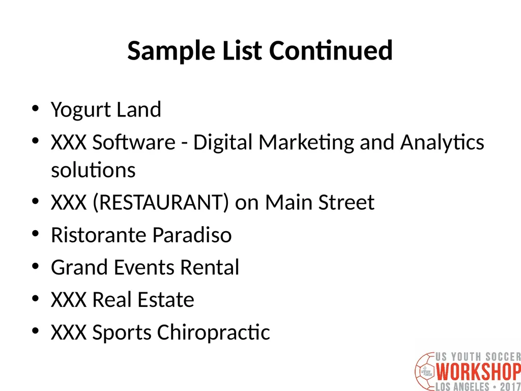 Three Keys to Securing a Major Sponsor for your - slide 28 of 55