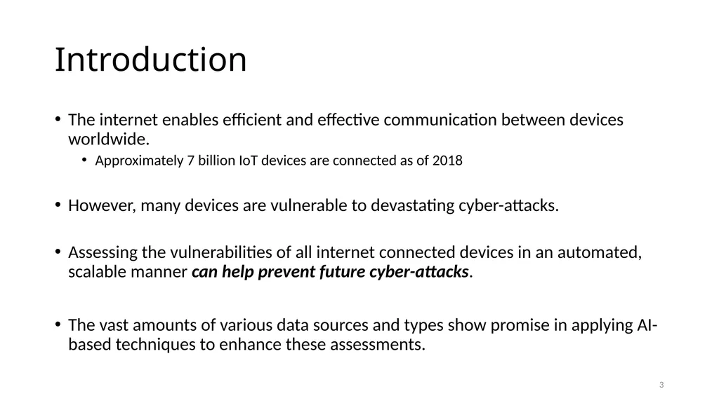 Smart Vulnerability Assessment for OS/VM, GitHub, - slide 3 of 48