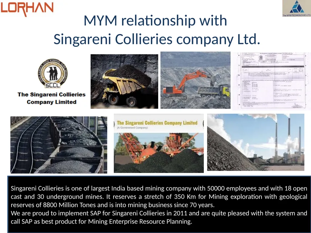 SAP S/4HANA & MINING CAPABILITY Partnered with - slide 14 of 17