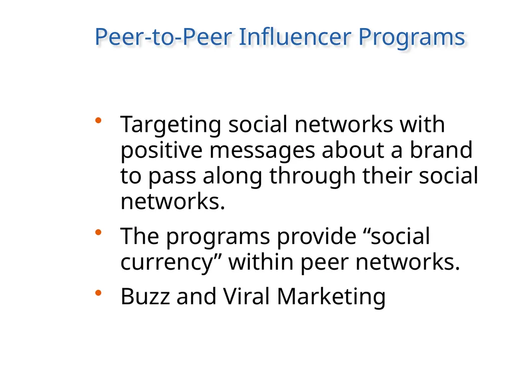 Public Relations, Influencer Marketing, and - slide 14 of 19