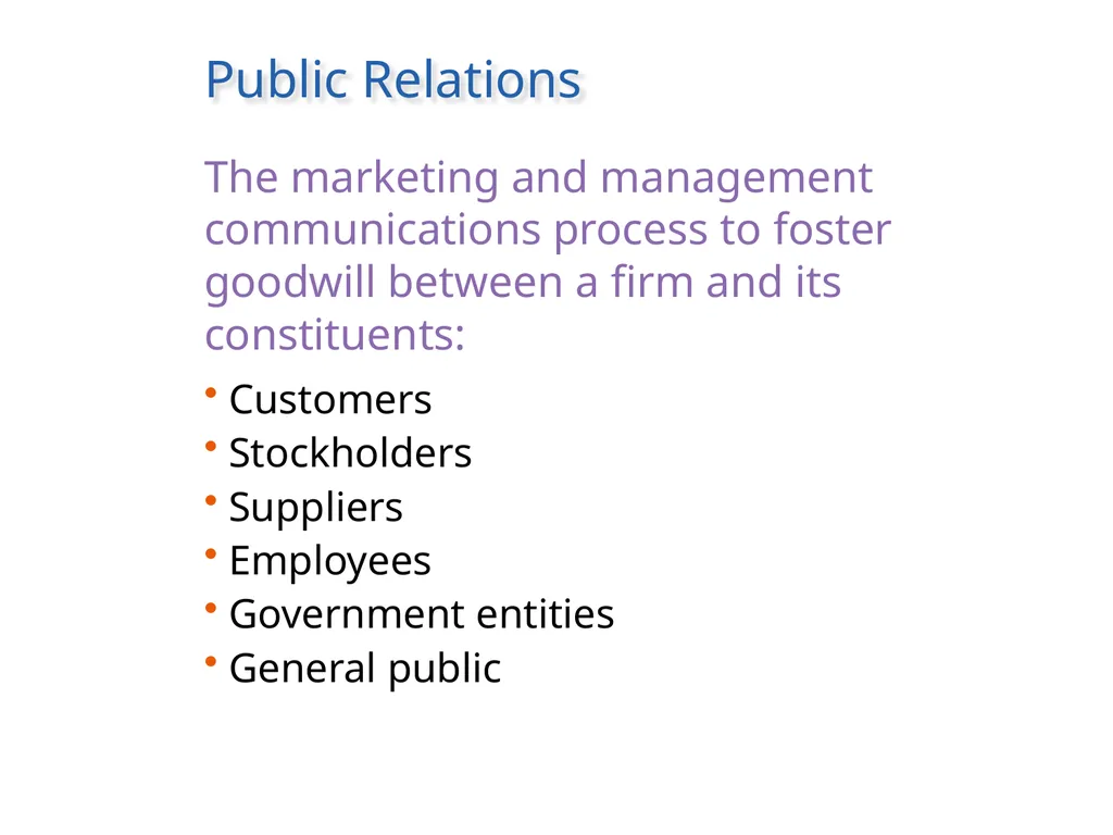 Public Relations, Influencer Marketing, and - slide 3 of 19