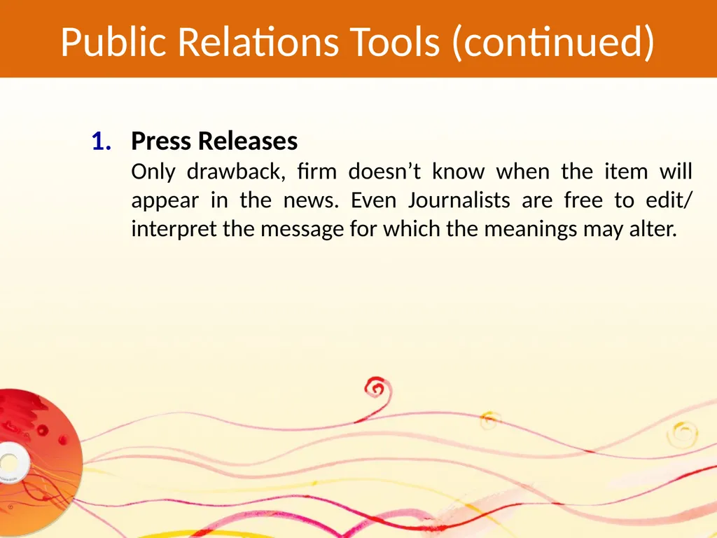 Chapter Number Thirteen Public Relation Modular: - slide 15 of 28