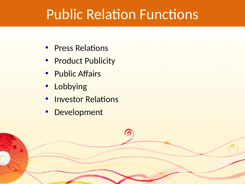 Chapter Number Thirteen Public Relation Modular: - slide 11 of 28