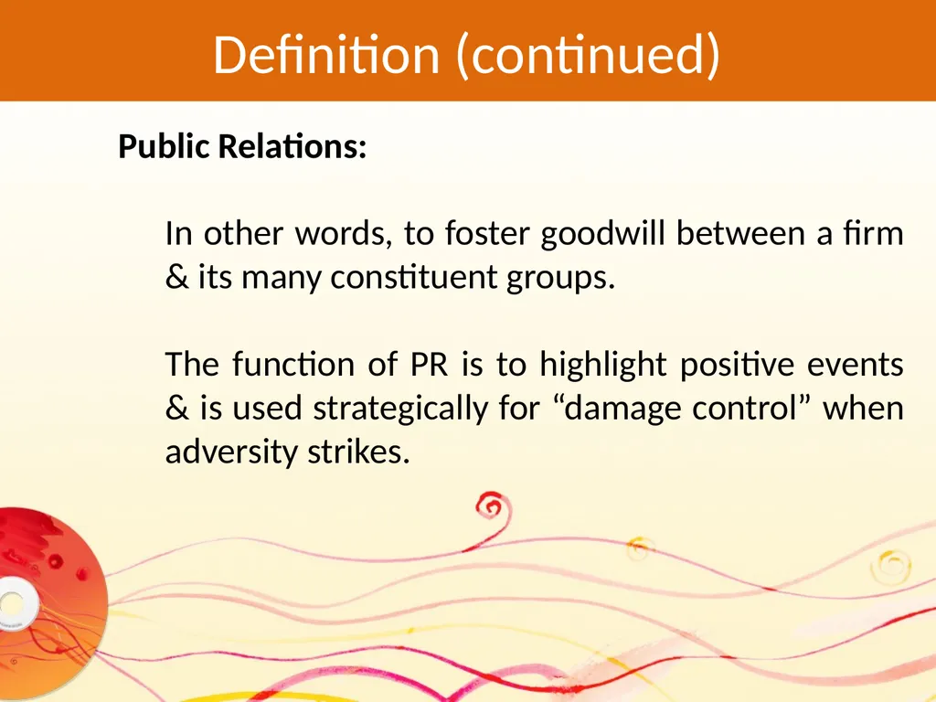 Chapter Number Thirteen Public Relation Modular: - slide 4 of 28