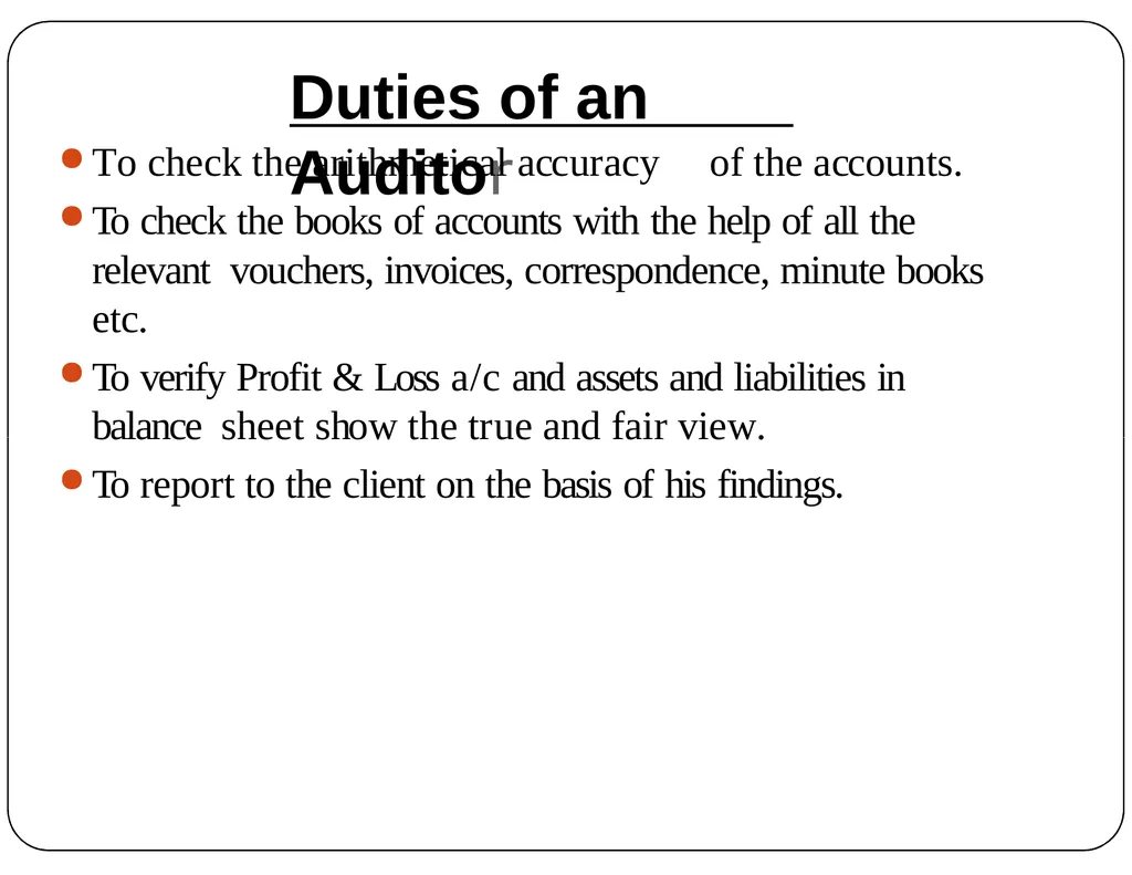 Presentation on Auditing Mr.K.PRABU Assistant - slide 5 of 54