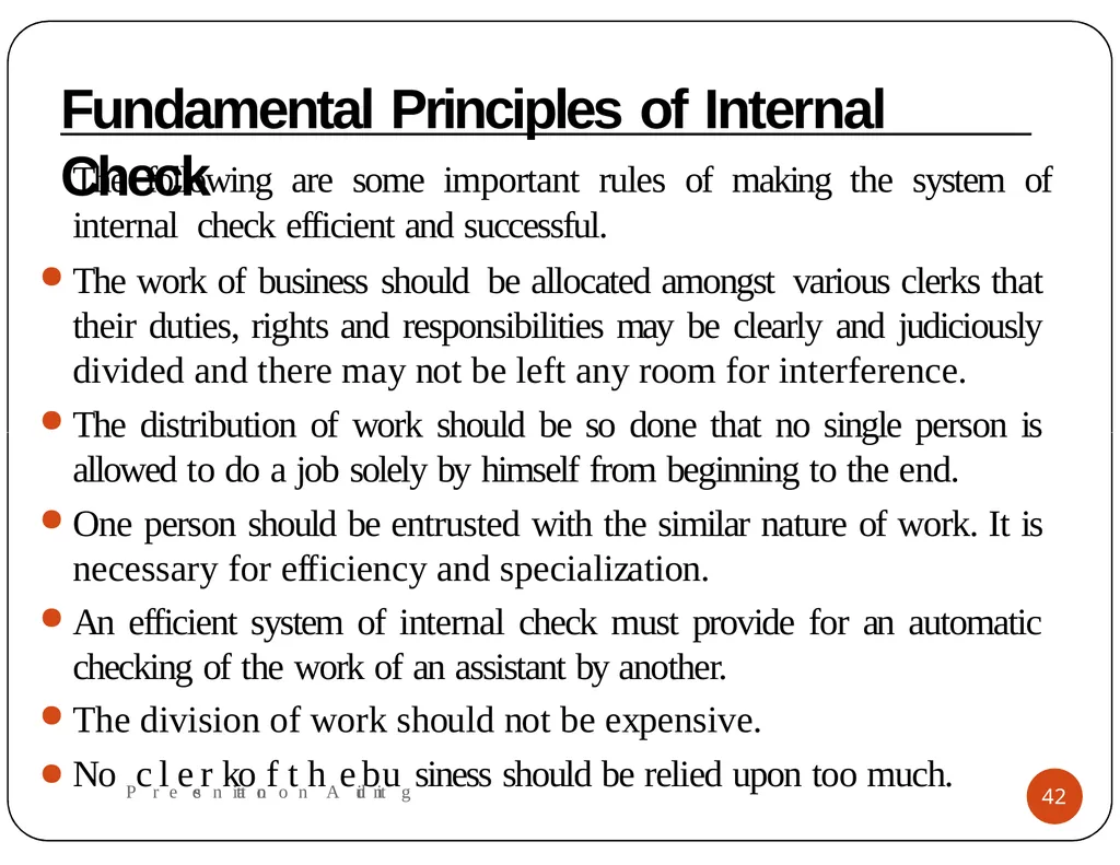 Presentation on Auditing Mr.K.PRABU Assistant - slide 42 of 54