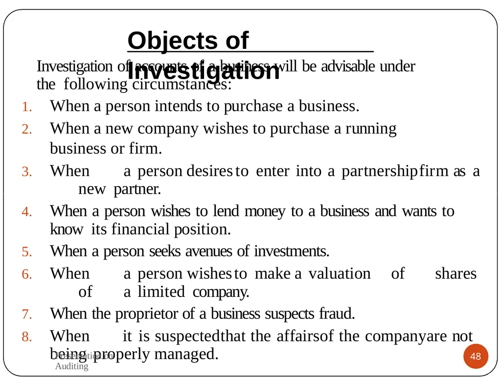 Presentation on Auditing Mr.K.PRABU Assistant - slide 48 of 54