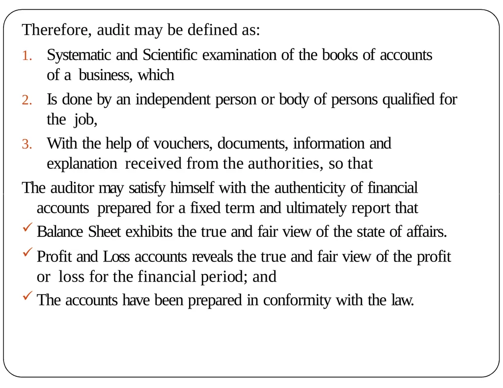 Presentation on Auditing Mr.K.PRABU Assistant - slide 4 of 54