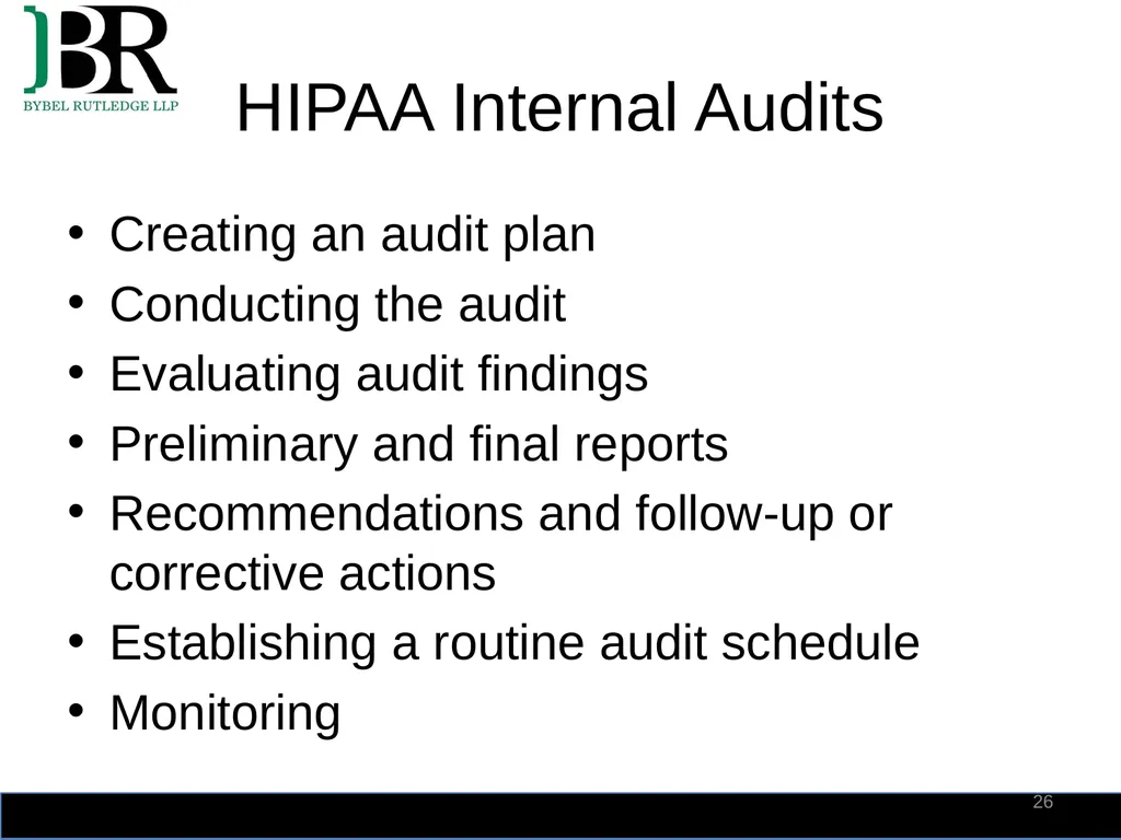 HIPAA Privacy and Security Summit 2018 HIPAA - slide 26 of 30