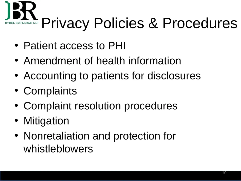 HIPAA Privacy and Security Summit 2018 HIPAA - slide 10 of 30