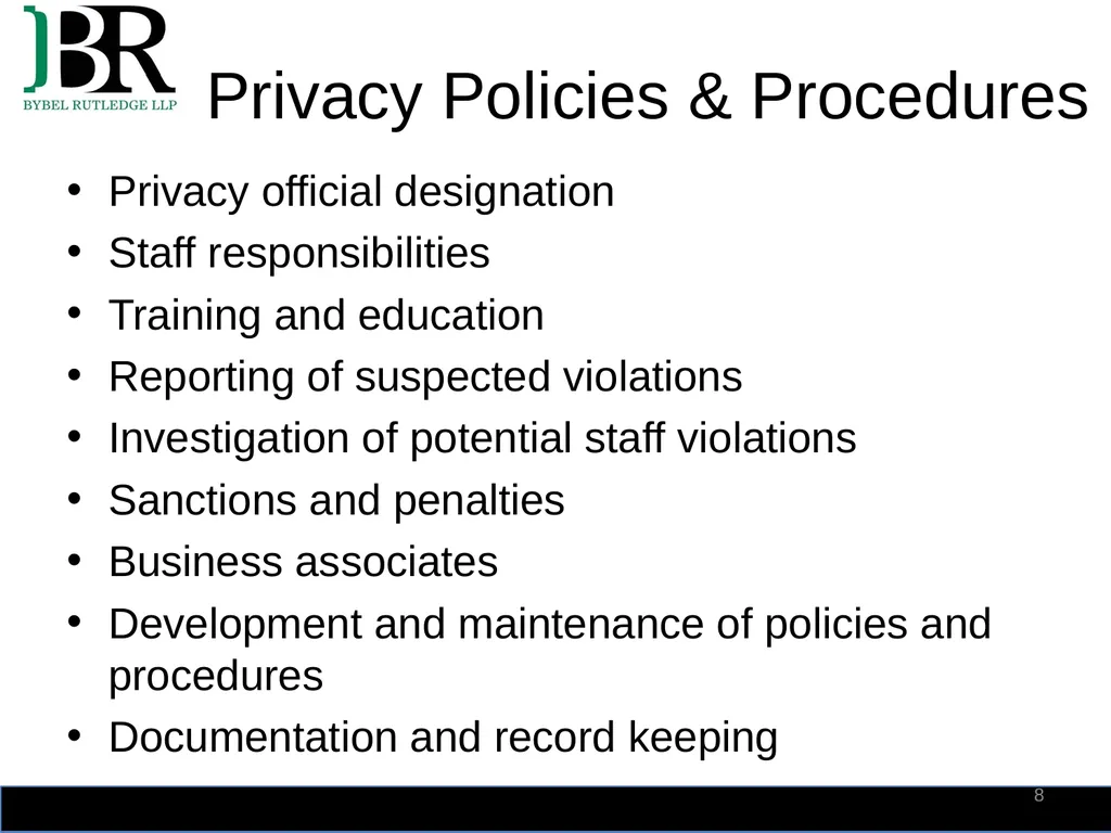 HIPAA Privacy and Security Summit 2018 HIPAA - slide 8 of 30