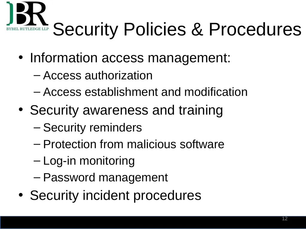 HIPAA Privacy and Security Summit 2018 HIPAA - slide 12 of 30