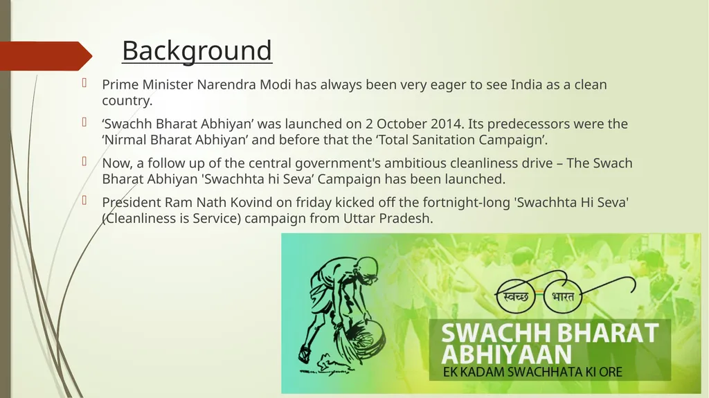 'Swachhta hi Seva' Campaign Launched 15th - slide 3 of 9