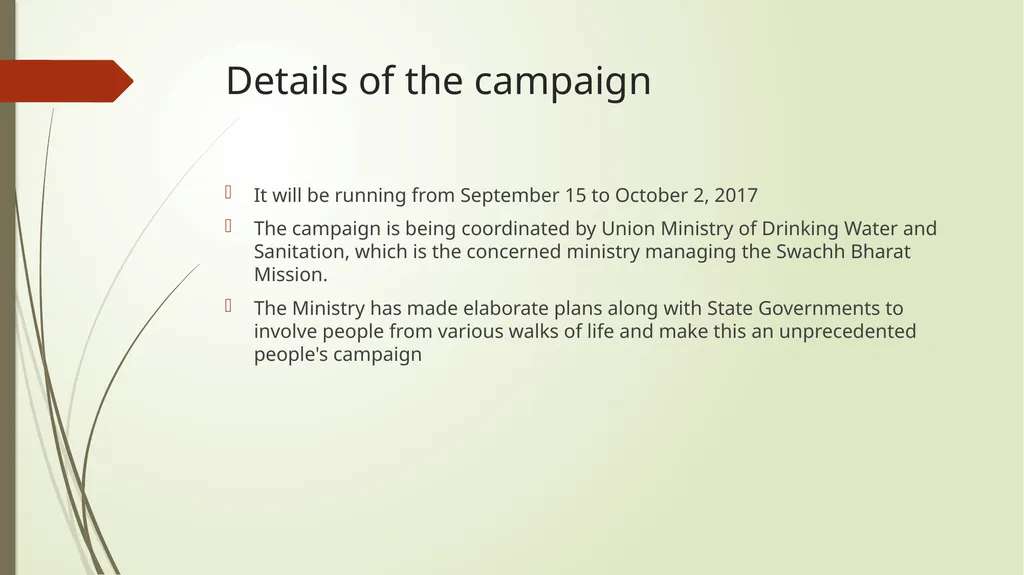 'Swachhta hi Seva' Campaign Launched 15th - slide 6 of 9