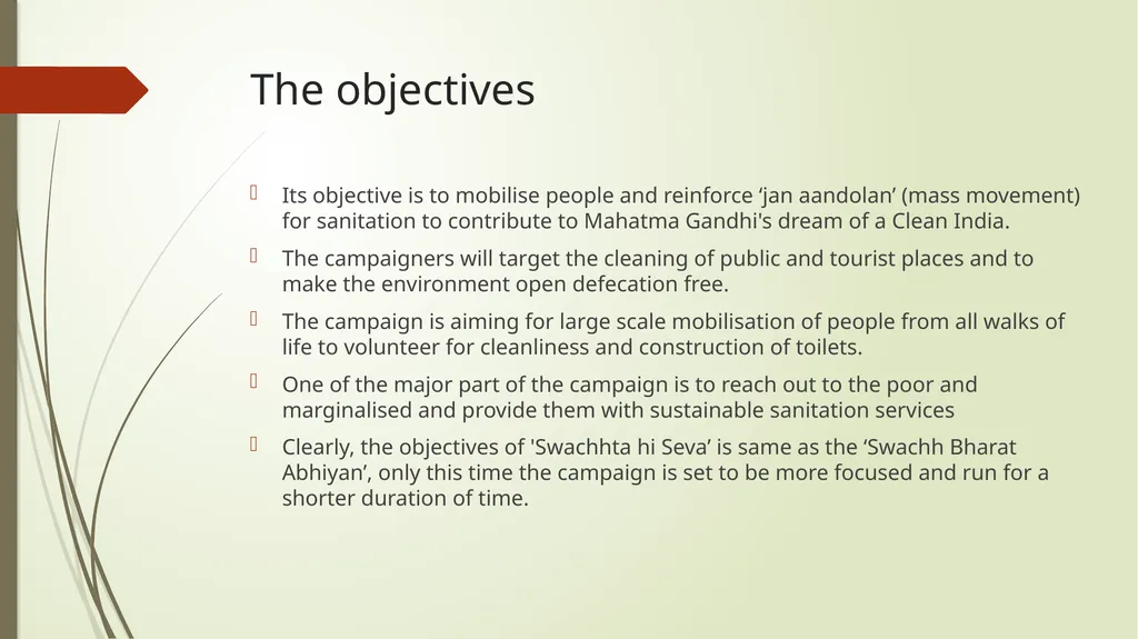 'Swachhta hi Seva' Campaign Launched 15th - slide 7 of 9