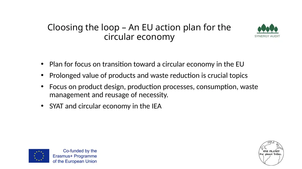 Synergy Audit Online Education Learning, teaching - slide 104 of 146