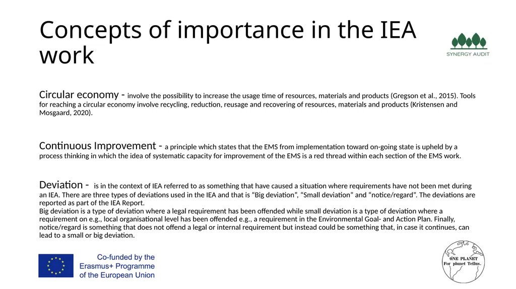 Synergy Audit Online Education Learning, teaching - slide 60 of 146
