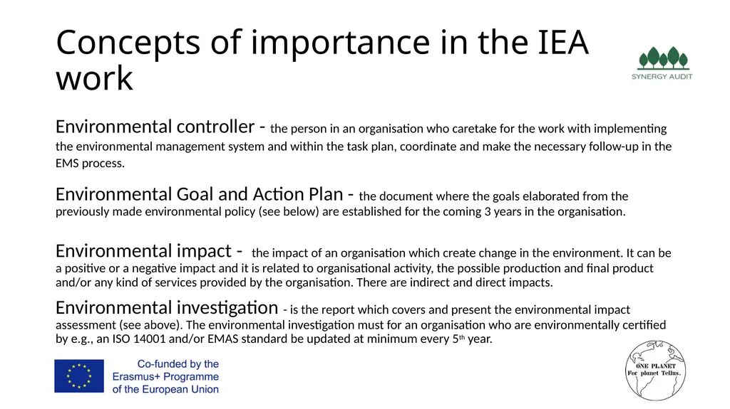 Synergy Audit Online Education Learning, teaching - slide 62 of 146