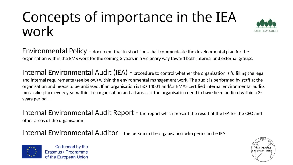 Synergy Audit Online Education Learning, teaching - slide 63 of 146