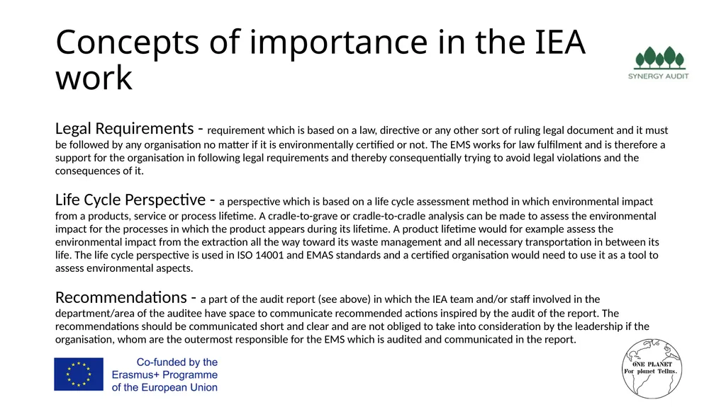 Synergy Audit Online Education Learning, teaching - slide 64 of 146
