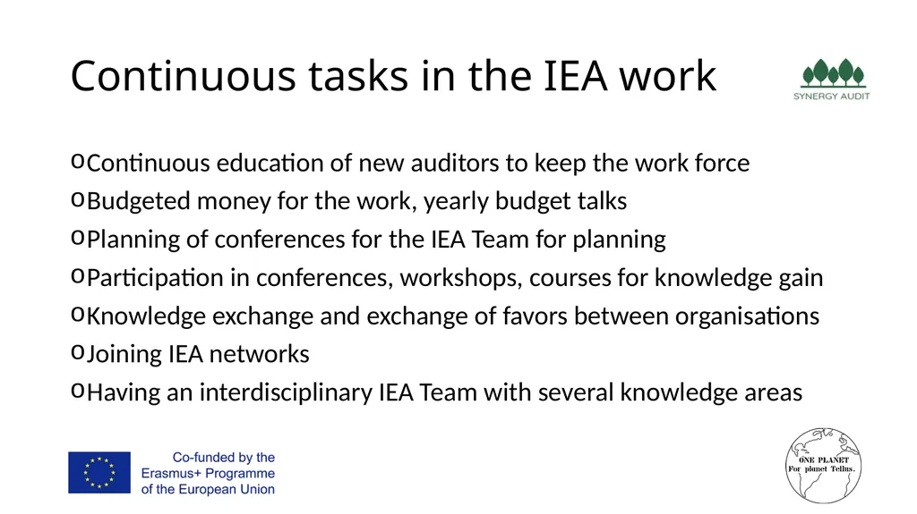 Synergy Audit Online Education Learning, teaching - slide 68 of 146