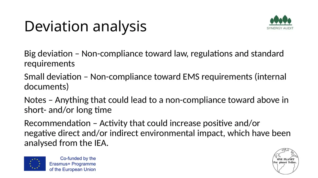 Synergy Audit Online Education Learning, teaching - slide 141 of 146