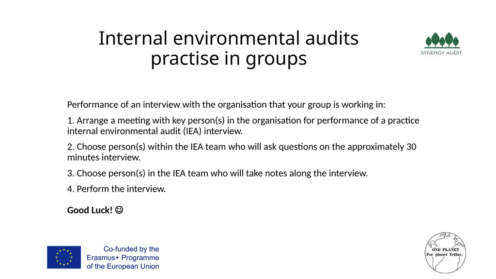 Synergy Audit Online Education Learning, teaching - slide 137 of 146