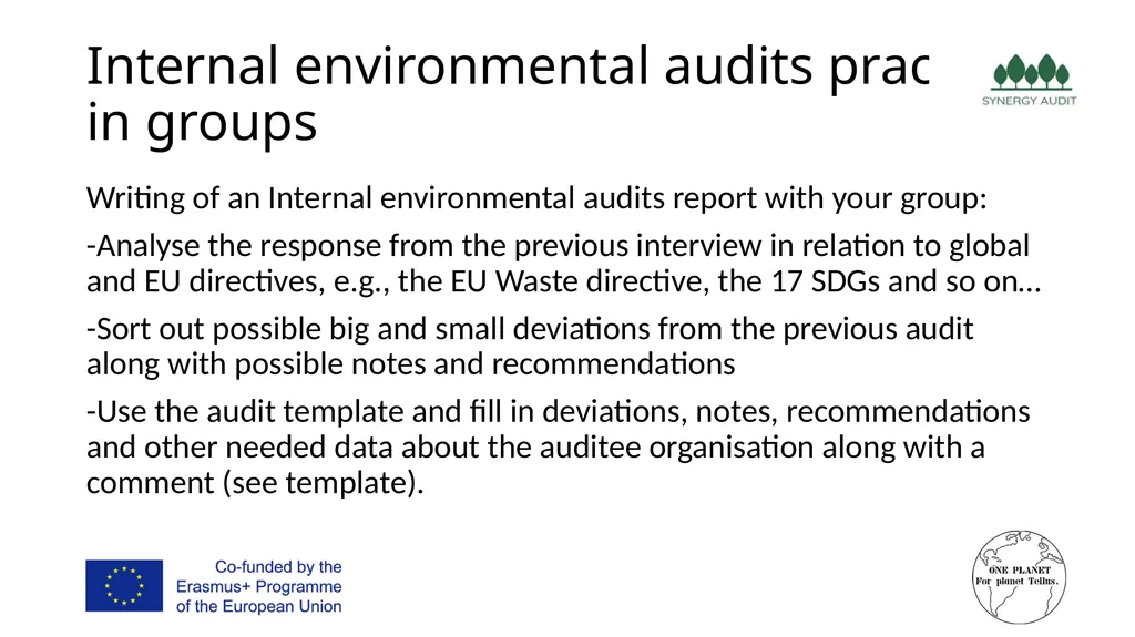 Synergy Audit Online Education Learning, teaching - slide 142 of 146