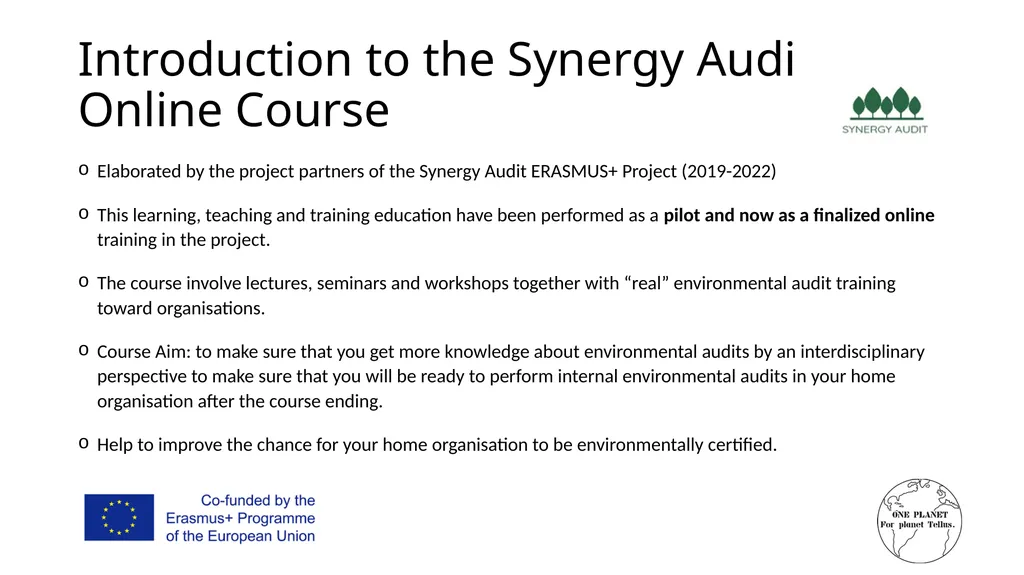 Synergy Audit Online Education Learning, teaching - slide 5 of 146
