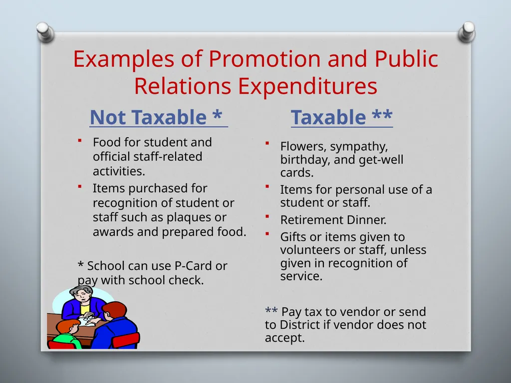SALES TAX GUIDELINES FOR SCHOOL DISTRICTS - slide 7 of 15
