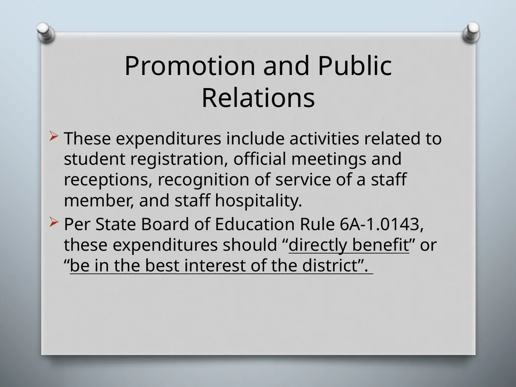 SALES TAX GUIDELINES FOR SCHOOL DISTRICTS - slide 5 of 15