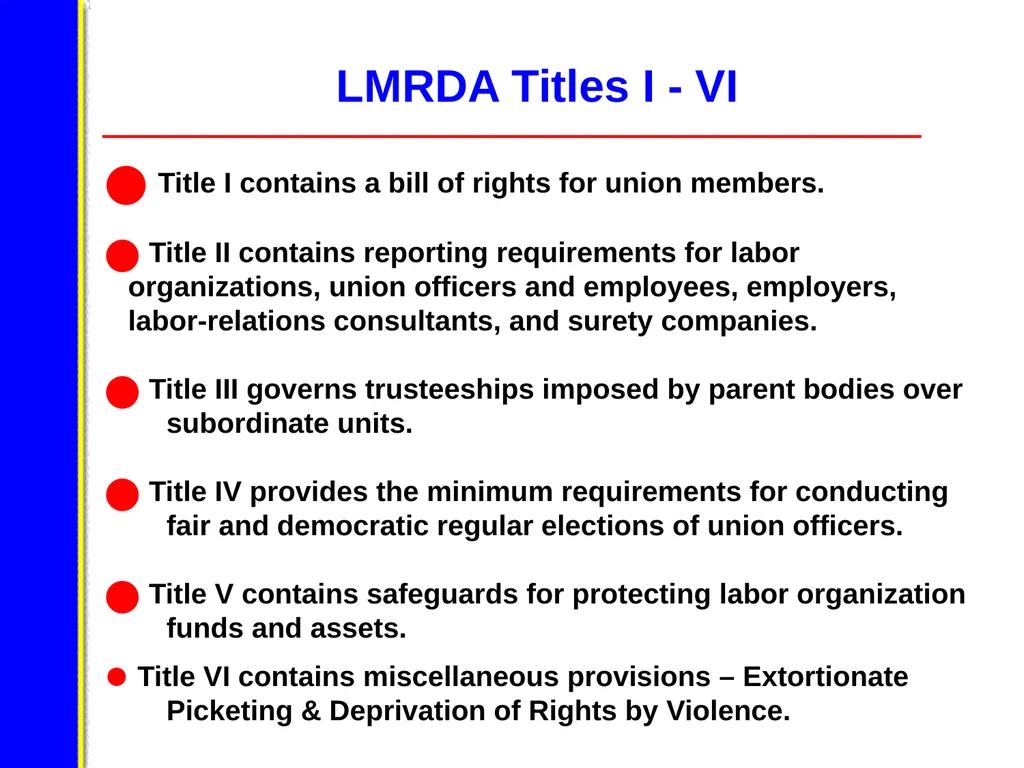 U.S. Department of Labor Office of - slide 19 of 49
