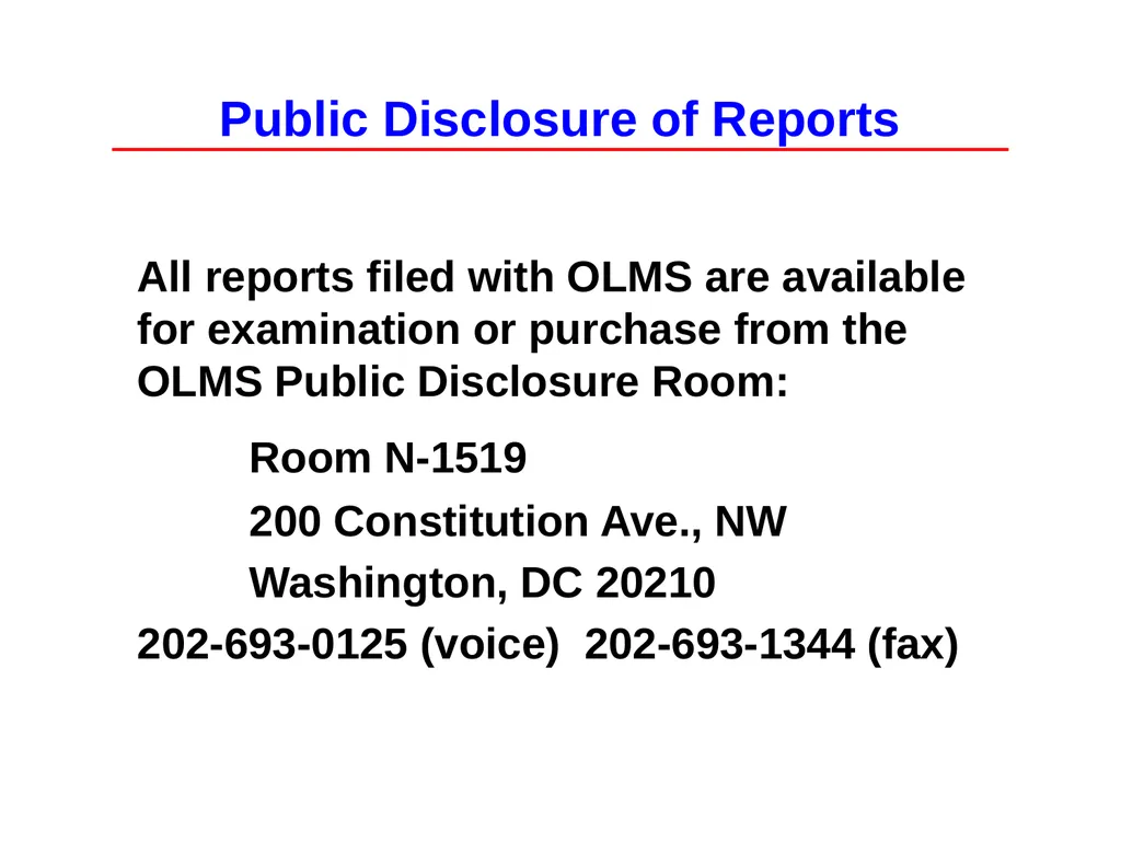 U.S. Department of Labor Office of - slide 31 of 49
