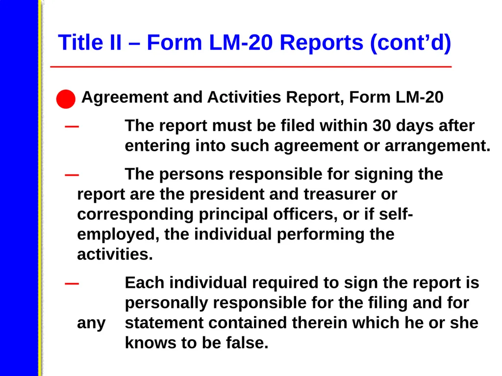 U.S. Department of Labor Office of - slide 28 of 49