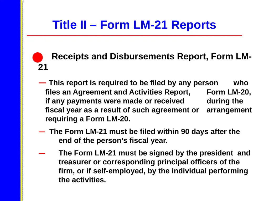 U.S. Department of Labor Office of - slide 29 of 49