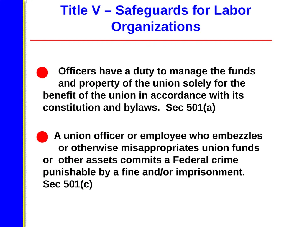 U.S. Department of Labor Office of - slide 43 of 49