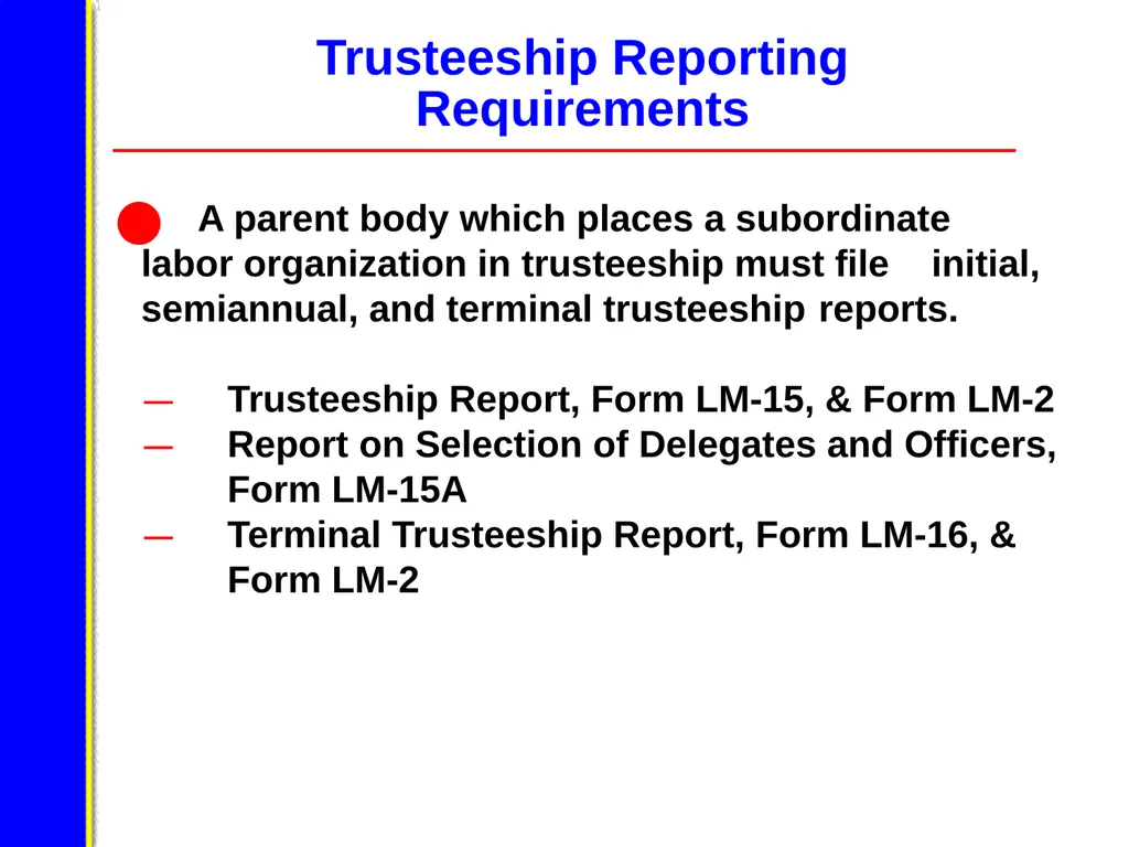 U.S. Department of Labor Office of - slide 35 of 49