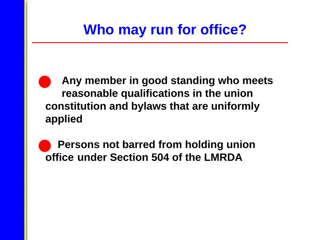 U.S. Department of Labor Office of - slide 41 of 49