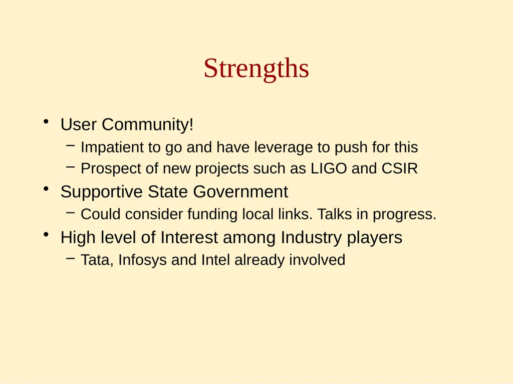 Bangalore India Open Lightpath Exchange Facility - slide 16 of 18