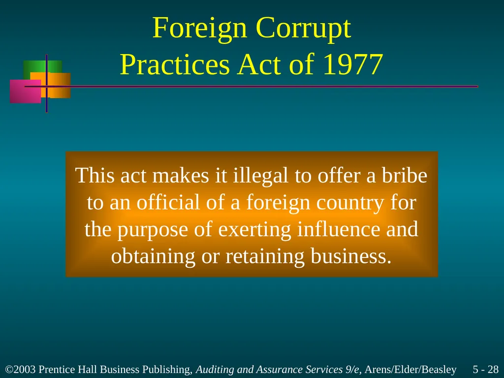 Legal Liability Chapter 5 Learning Objective 1 - slide 28 of 37