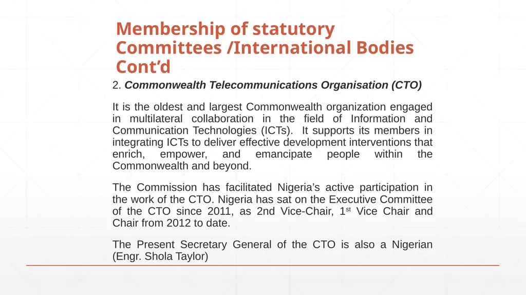 Prof. Garba Umar Danbatta, FNSE (Executive Vice - slide 23 of 39