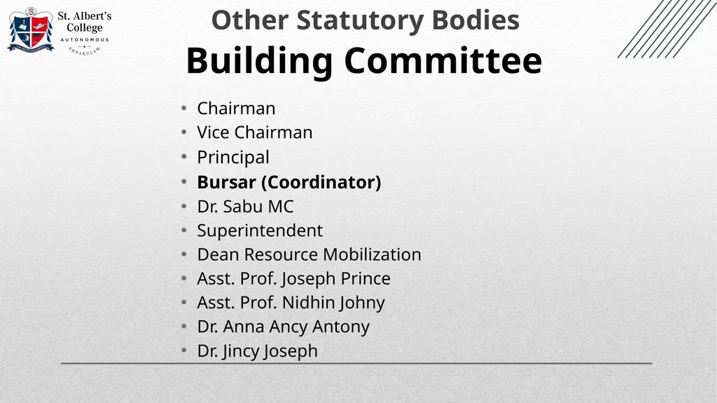 College Officials (2023- 2024) Changes in the - slide 35 of 74
