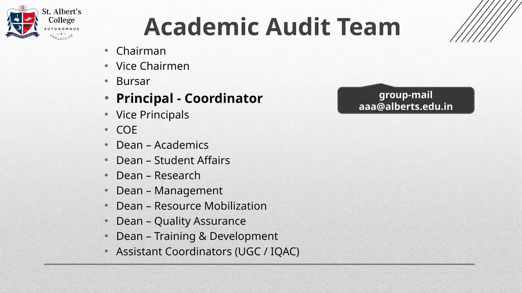 College Officials (2023- 2024) Changes in the - slide 42 of 74