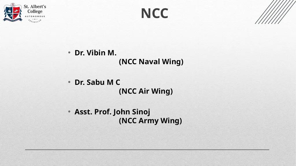 College Officials (2023- 2024) Changes in the - slide 53 of 74