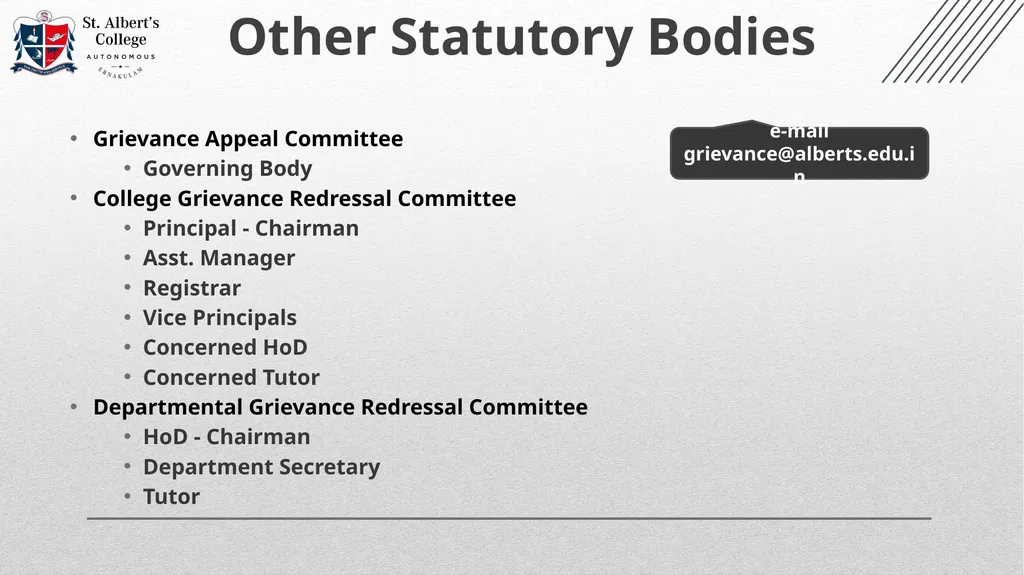 College Officials (2023- 2024) Changes in the - slide 29 of 74