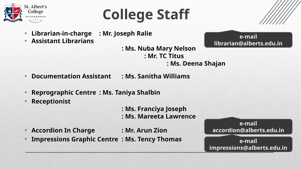 College Officials (2023- 2024) Changes in the - slide 23 of 74