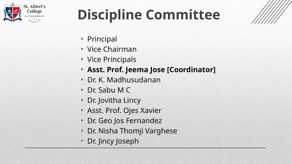 College Officials (2023- 2024) Changes in the - slide 39 of 74
