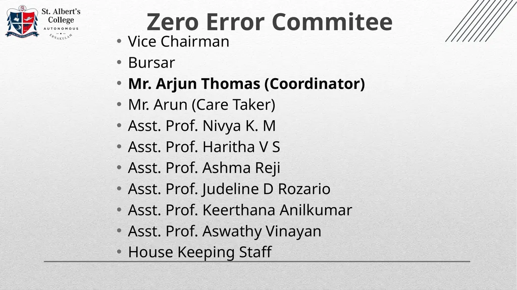 College Officials (2023- 2024) Changes in the - slide 71 of 74