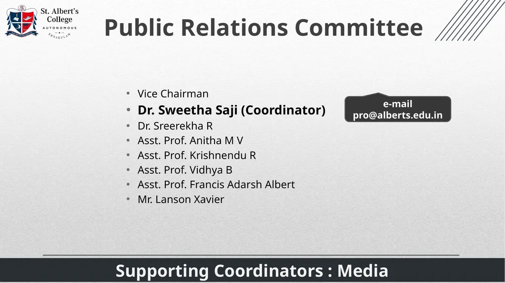 College Officials (2023- 2024) Changes in the - slide 43 of 74