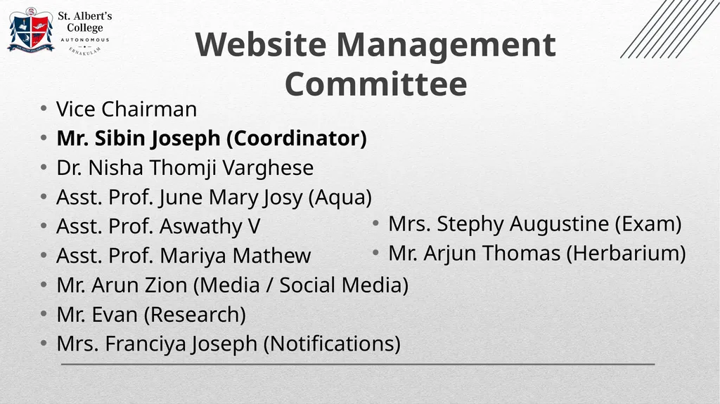 College Officials (2023- 2024) Changes in the - slide 68 of 74